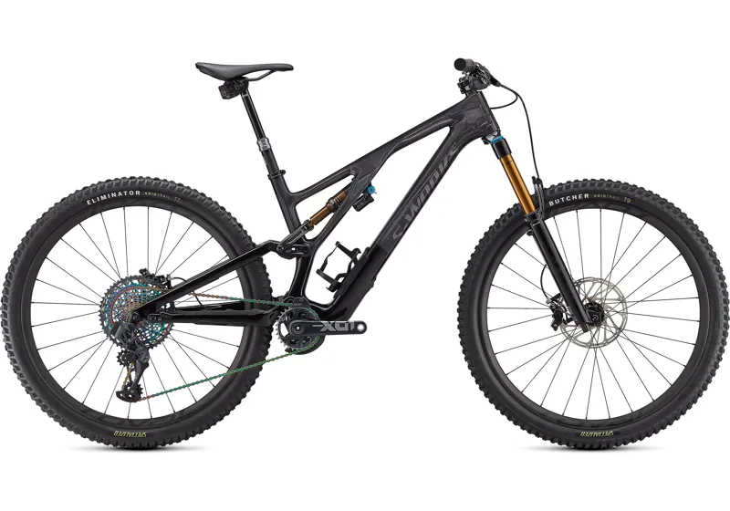 2021 Specialized S-Works Stumpjumper EVO Carbon Mountain Bike in Black